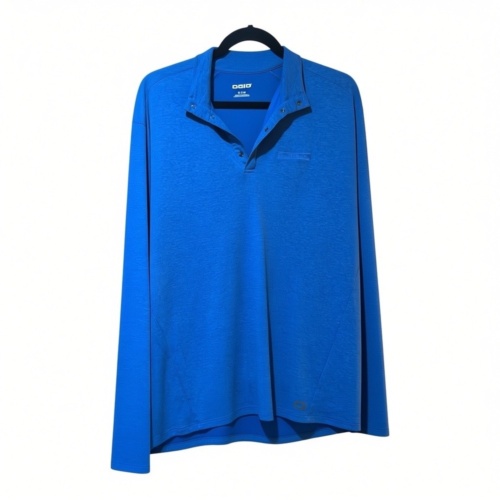OGIO WOOL BLEND TEAL PULLOVER DOLLAR GENERAL SIZE XL EUC
